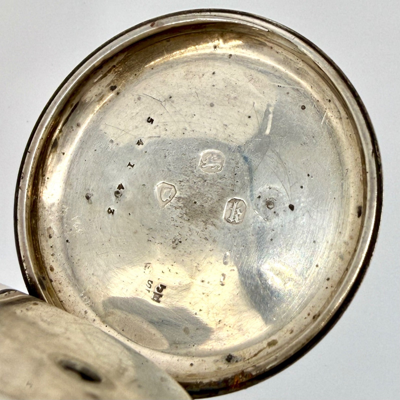 Antique Silver Fusee Pocket Watch, Adam Burdess Coventry – London 1865 - Working