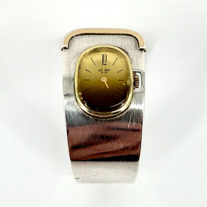 Vintage Le Paix 925 Sterling Silver Bangle Watch – Swiss Quartz – c.1970s