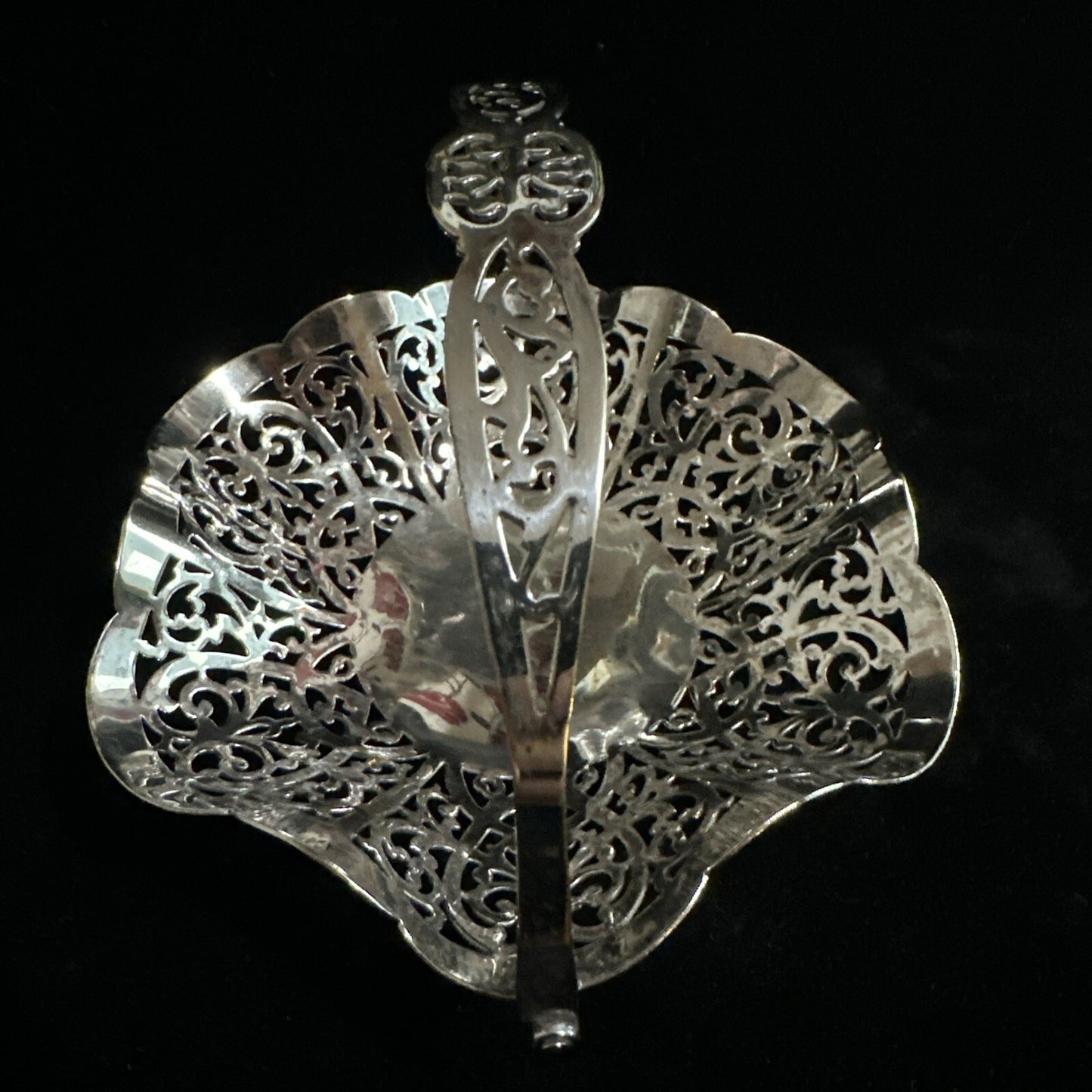 Antique Silver Plate Bon Bon Dish - Lancelott Plate