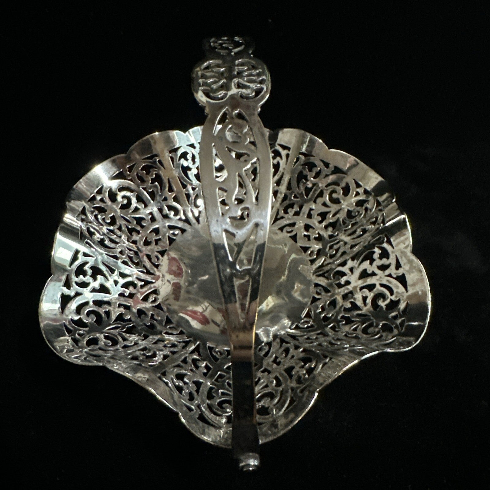 Antique Silver Plate Bon Bon Dish - Lancelott Plate