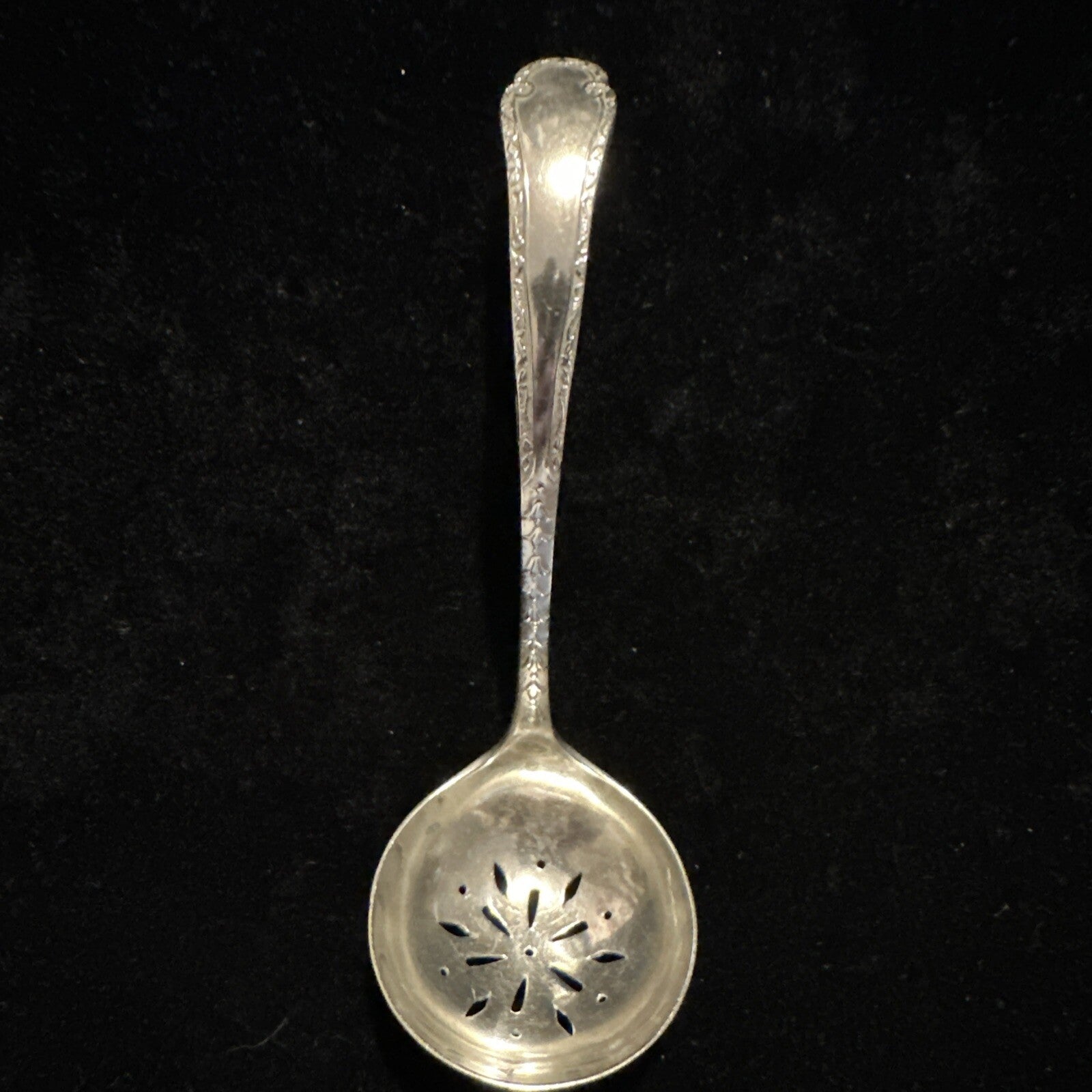 Antique Silver Plated Sugar Sifter