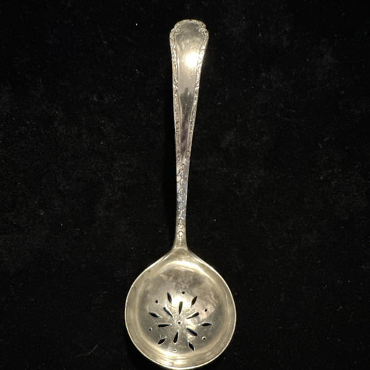 Antique Silver Plated Sugar Sifter