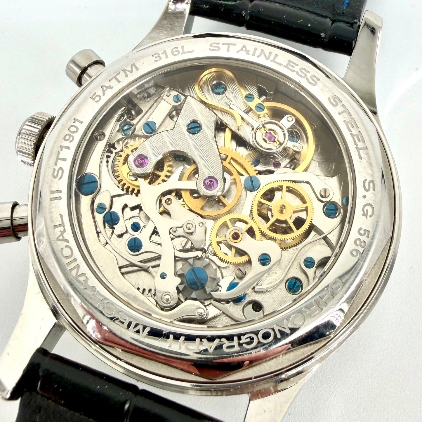 Sugess ST1901 Mechanical Chronograph Watch – Boxed – Excellent Condition