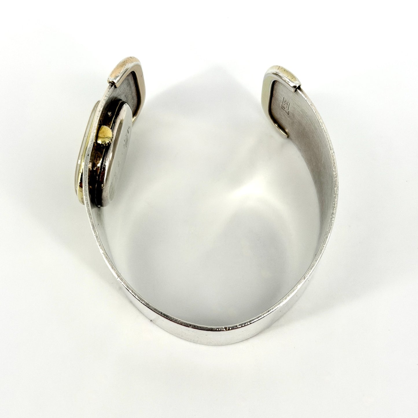 Vintage Le Paix 925 Sterling Silver Bangle Watch – Swiss Quartz – c.1970s