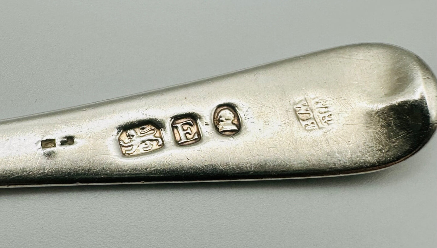 Antique Sterling Silver Teaspoon – London 1800, Eley & Fearn