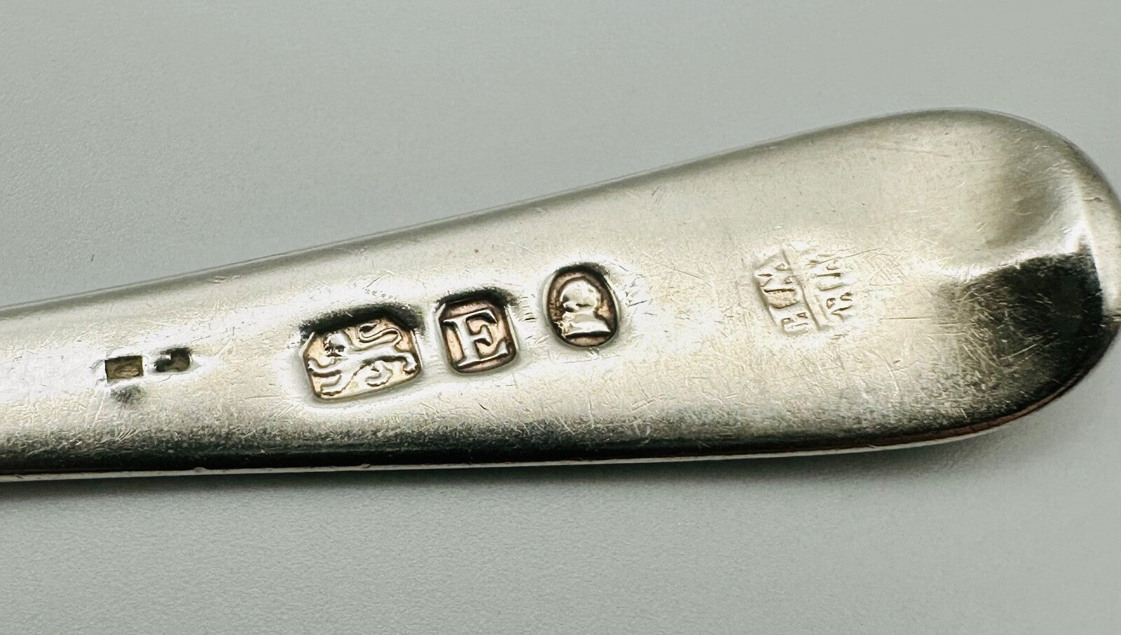 Antique Sterling Silver Teaspoon – London 1800, Eley & Fearn