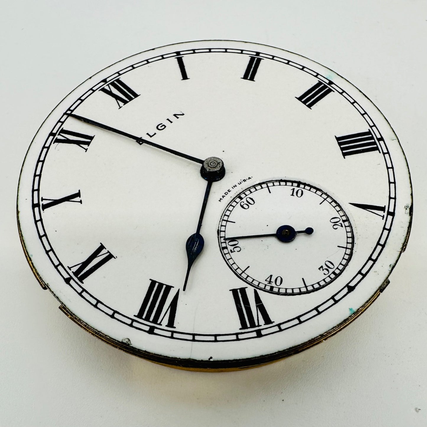 Antique Elgin 16s Pocket Watch Movement – 7 Jewels, Working, c.1924 - Grade 292