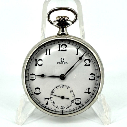 Antique Omega Pocket Watch – 15 Jewels - 2 Adjustments – Working – c.1928