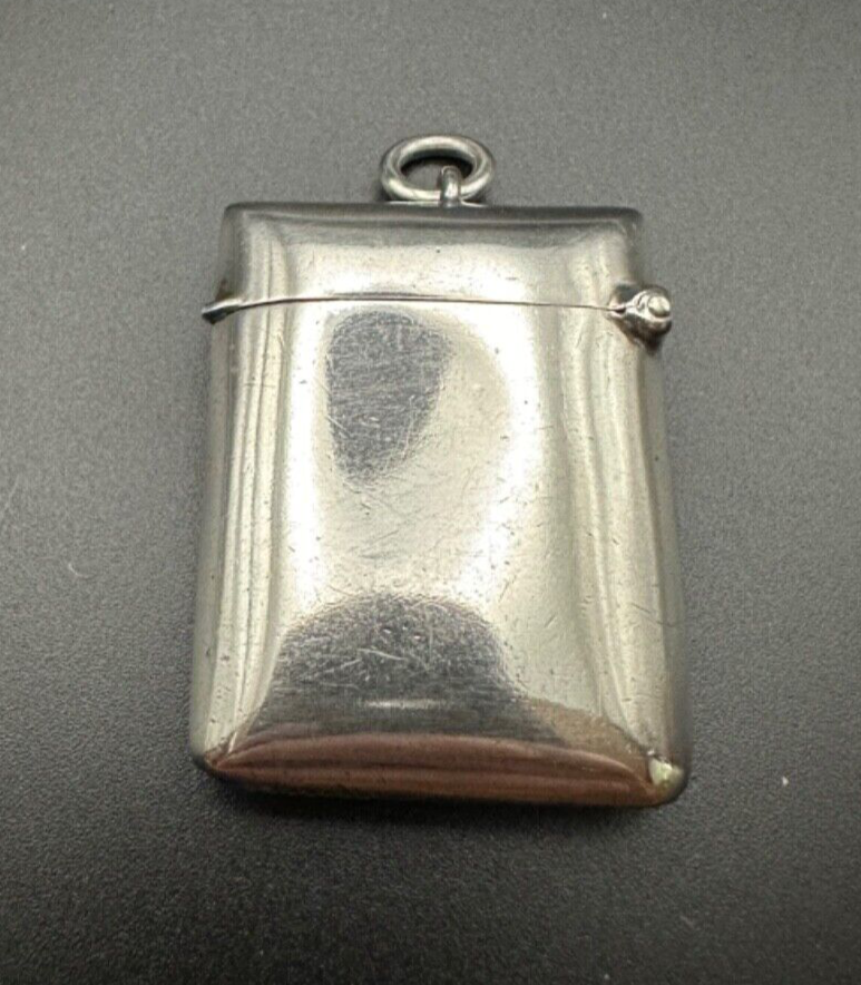 Antique Silver Vesta Case - Birmingham 1900