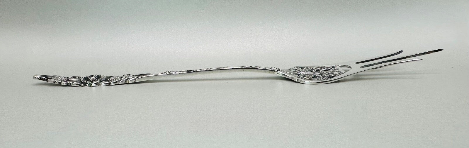 Antique Silver 3-Prong Fork Amsterdam Hallmark 1936 Zaandlandse Zilversmederije