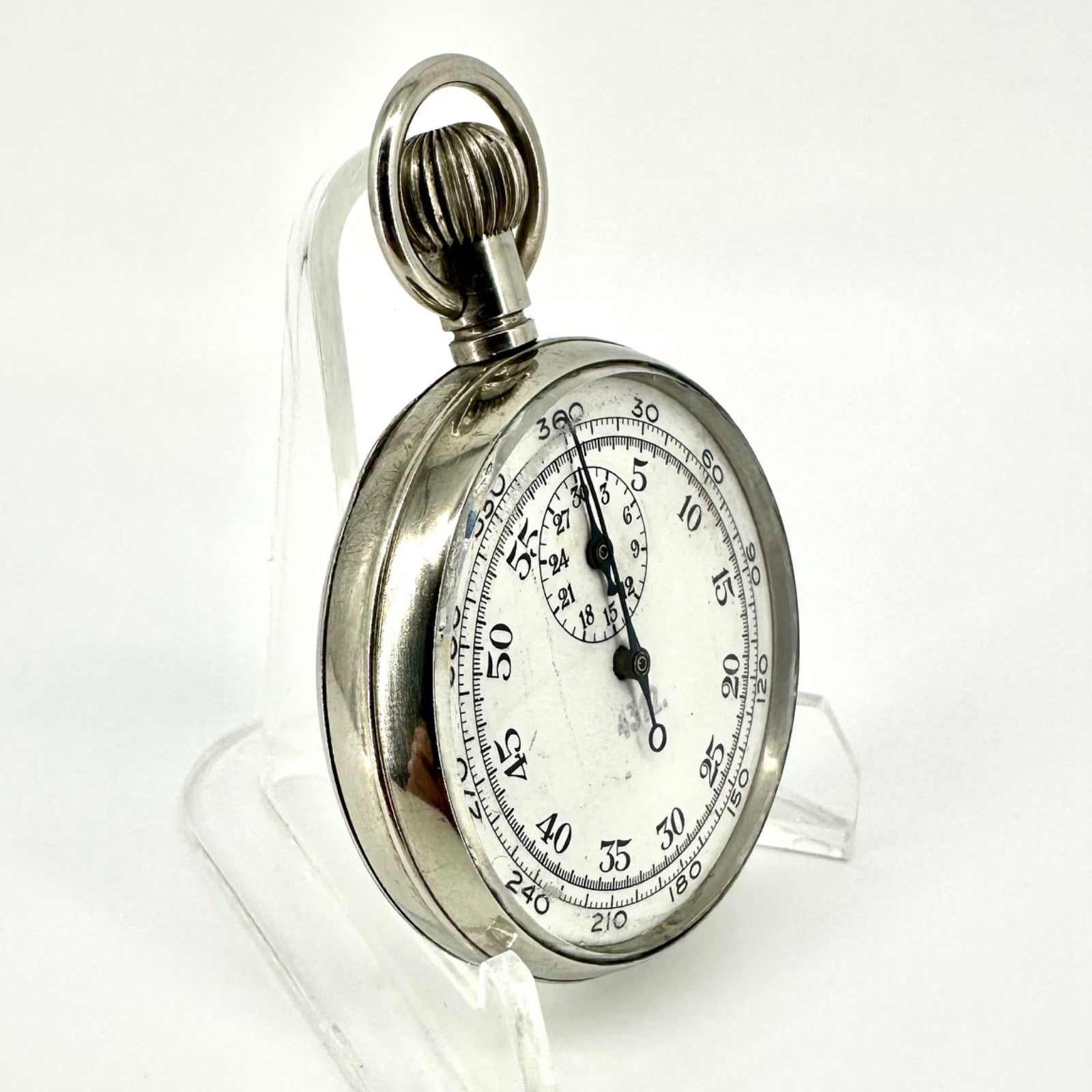WW2 Air Ministry Stopwatch, Goldsmiths & Silversmiths Co. - Working