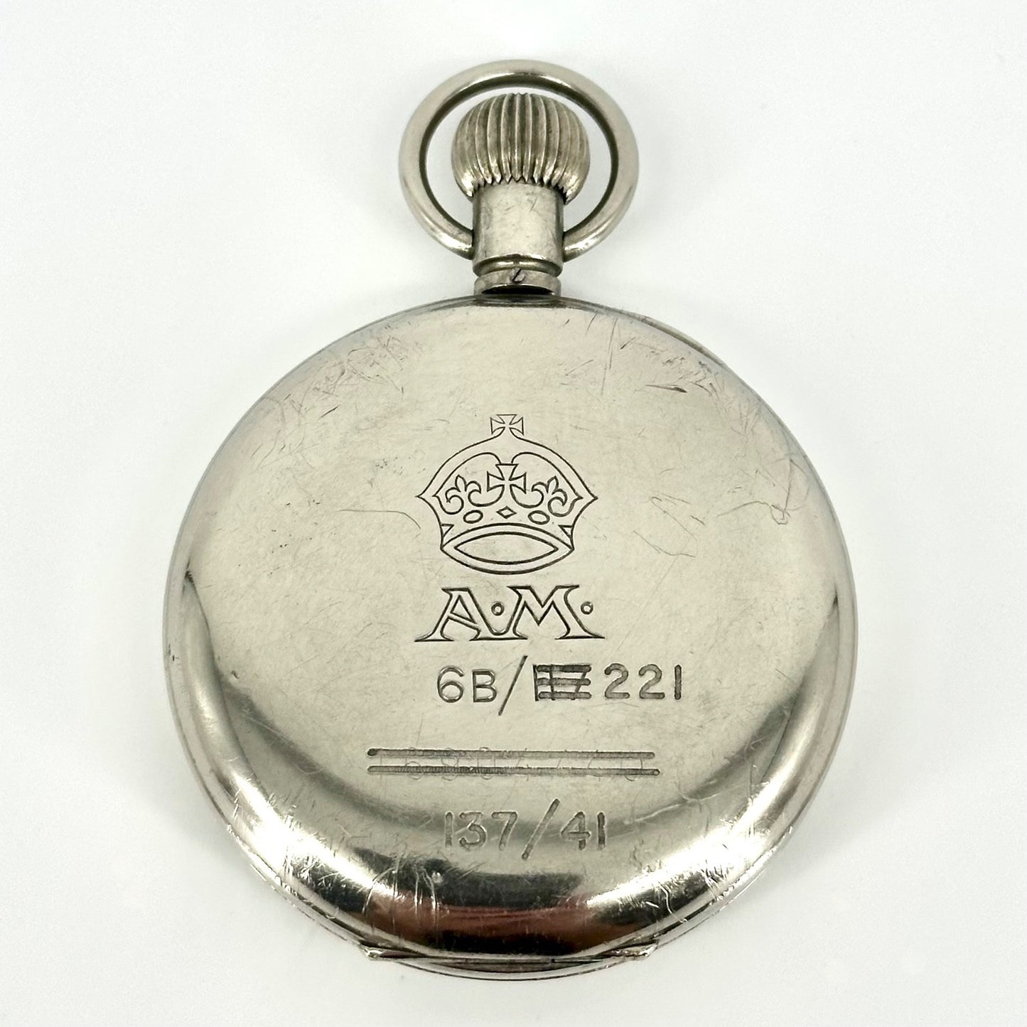 WW2 Air Ministry Stopwatch, Goldsmiths & Silversmiths Co. - Working