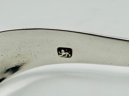 Antique Sterling Silver Sugar Tongs – c.1820–1840