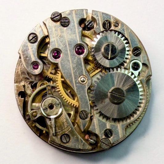 Vintage Pocket Watch Movement 23.6mm – Partially Working, Unknown Calibre - image 1