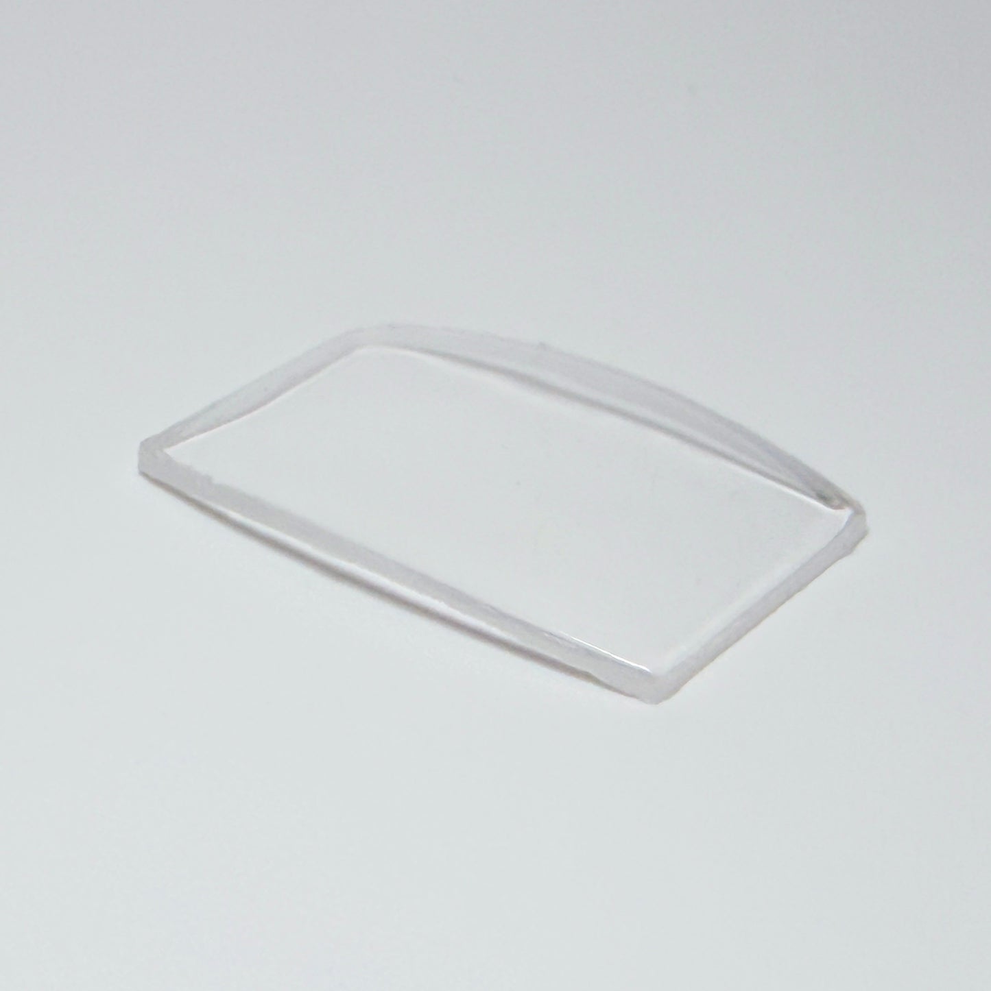 Tonneau / Barrel (PMT Series) - Bottom Edge Curved (Long Sides) - G-S Flexo Acrylic Watch Crystals - Vintage New Old Stock