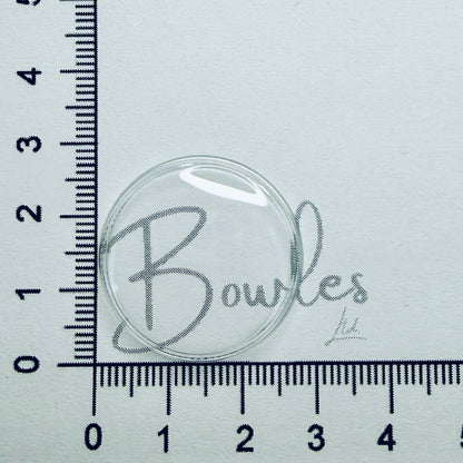 Round - High Domed Pitched Sides (Empire) - P.X. Acrylic Watch Crystals - Vintage New Old Stock