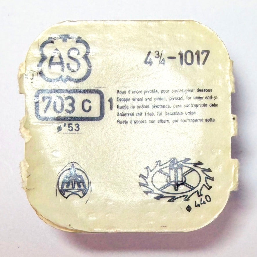 AS 1017 – Escape Wheel - 703 C