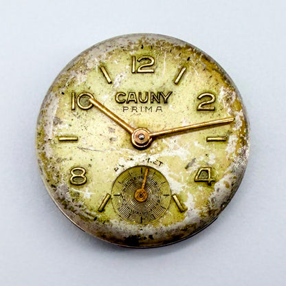 Felsa 722 “Cauny Prima” Watch Movement & Dial - 15 Jewel - Working