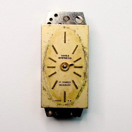 FHF 59-21 Watch Movement for Swiss Empress, 17 Jewels, For Spares/Repair - image 2