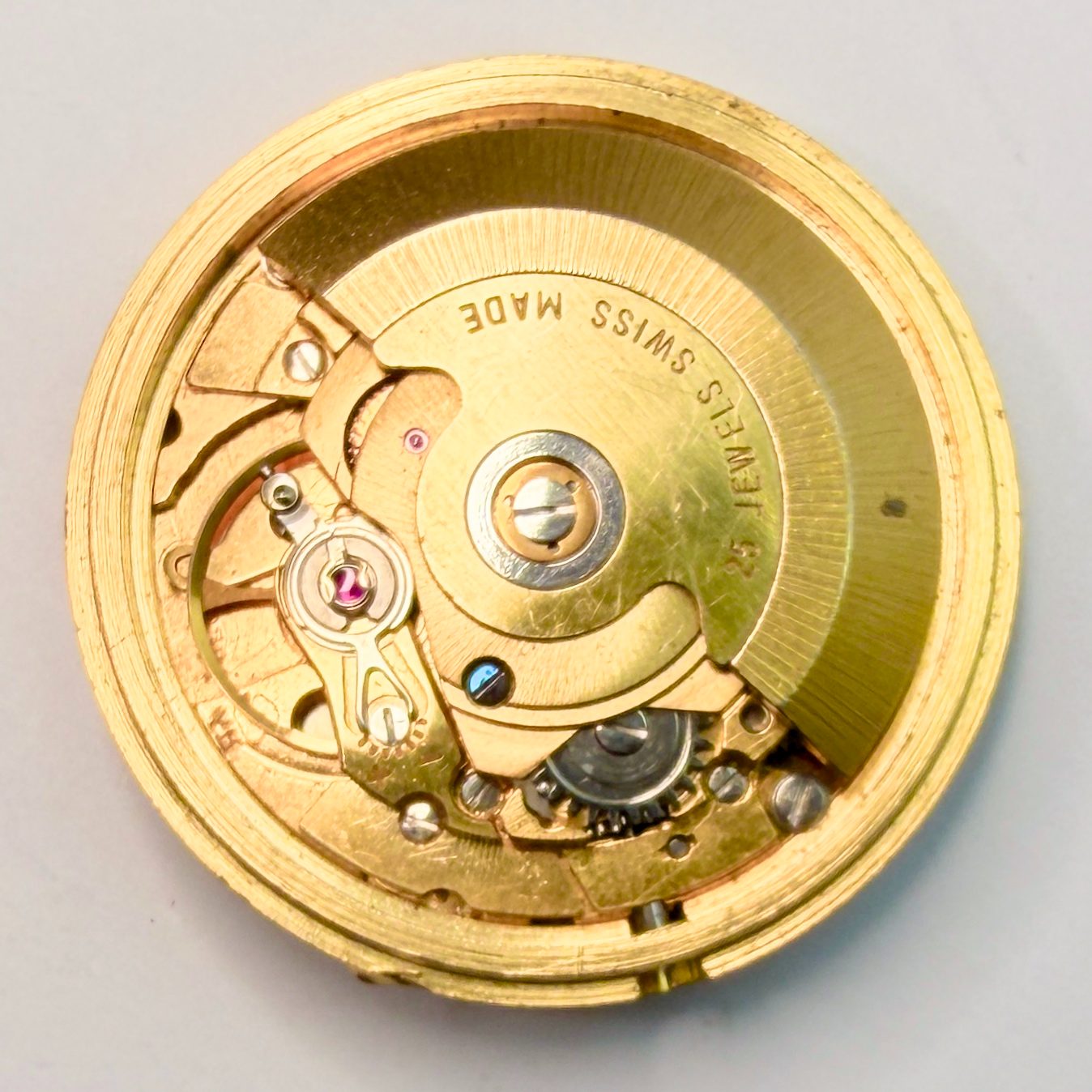 Marvin ETA 2784 Automatic Watch Movement – 26mm – For Spares or Repair - image 1
