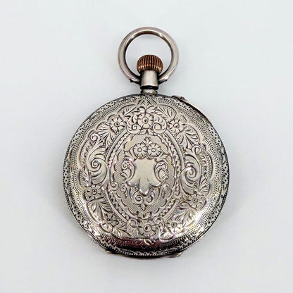 Antique Swiss 935 Silver Pocket Watch - Gédéon Thommen G.T. - Working