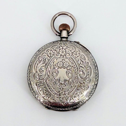 Antique Swiss 935 Silver Pocket Watch - Gédéon Thommen G.T. - Working