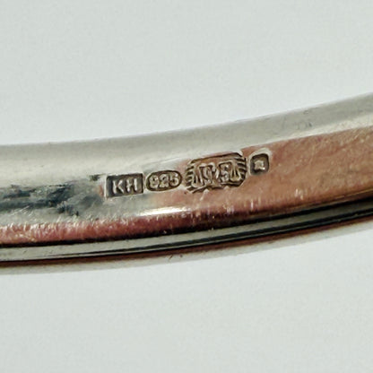 Vintage Kit Heath Sterling Silver Bangle – Edinburgh 1996 – 925