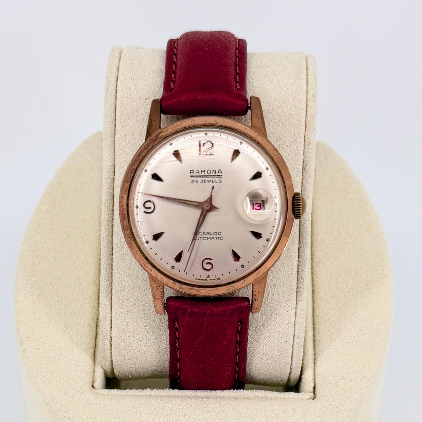 Vintage Ramona Automatic Wristwatch – 25 Jewels – Felsa 692 – c.1950s
