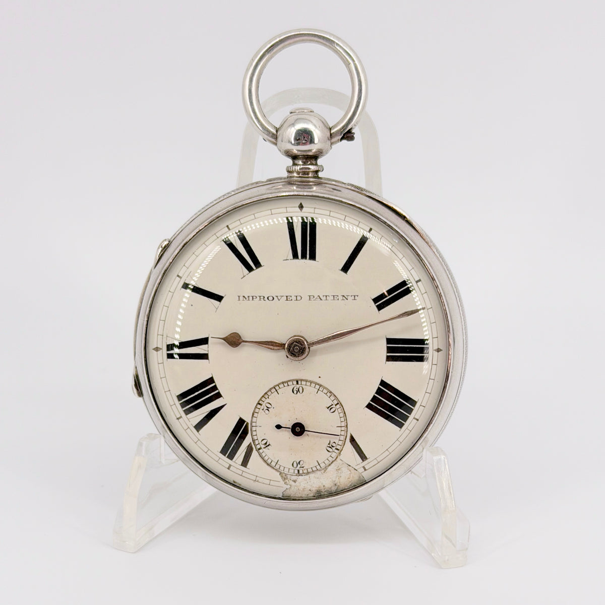 Antique Silver Fusee Pocket Watch - London 1873 William Carter - Working