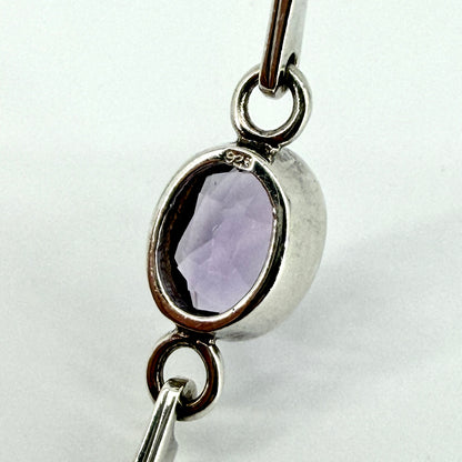 Kit Heath 925 Sterling Silver Amethyst Bangle – Edinburgh Hallmark