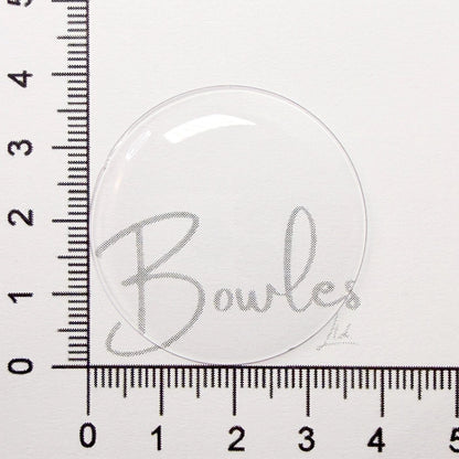 Antique New Old Stock — 38.0 mm — Round Low Dome — Mineral Glass Watch Crystal — WC0005/167 - image 1