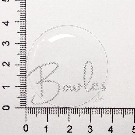 Antique New Old Stock — 38.0 mm — Round Low Dome — Mineral Glass Watch Crystal — WC0005/167 - image 1