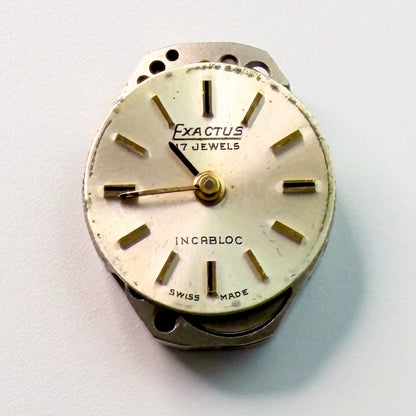 Exactus FHF 69-21 17J Swiss Watch Movement – For Spares or Repair - image 2
