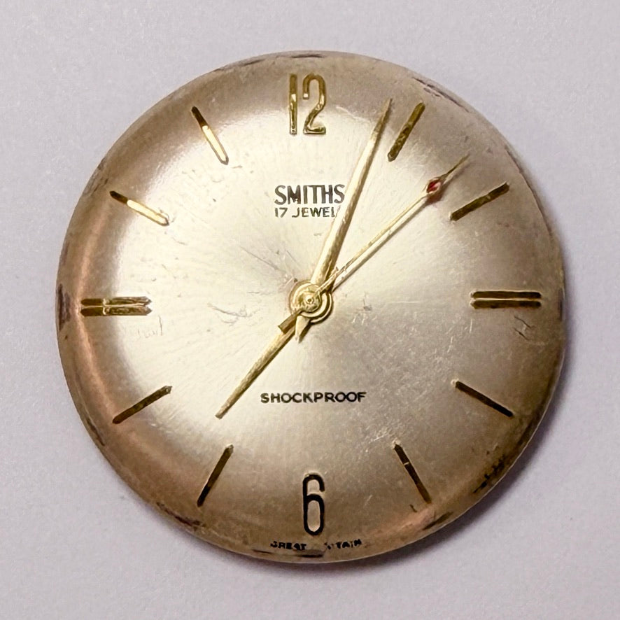 Smiths Cal. 627 Watch Movement & Dial - 17 Jewels - Working