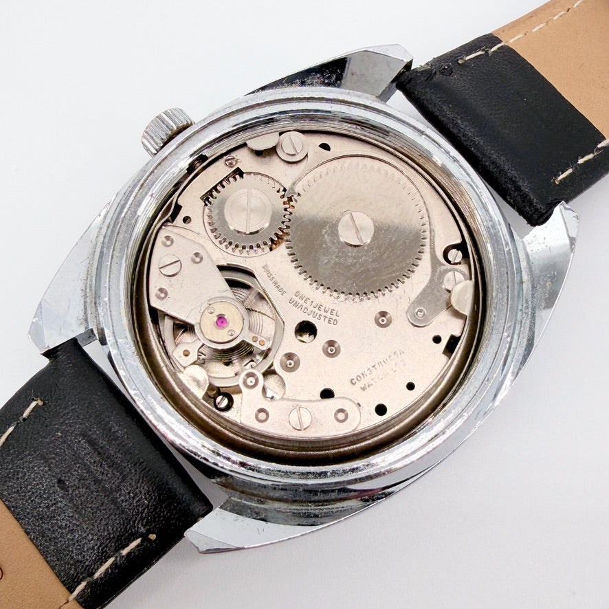 21 Original Vintage Swiss Manual Wind Wristwatch – c.1970s – Working