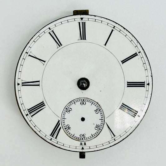 Antique English Pocket Watch Movement G.B. Musson - 37mm – Spares / Repair