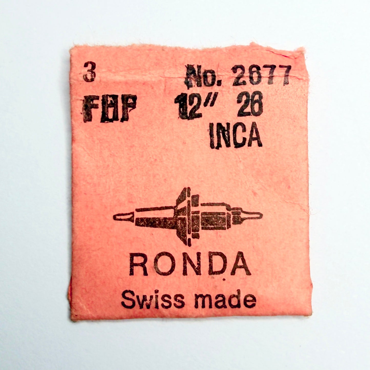 FHF 26 INCA - Balance Staff - Ronda No.2877