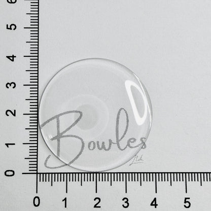Antique Pocket Watch Crystal – 38.9 mm – Bullseye High Dome – Mineral Glass