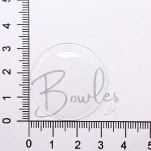 32.2mm Round Medium Dome Mineral Glass Watch Crystal - Antique New Old Stock