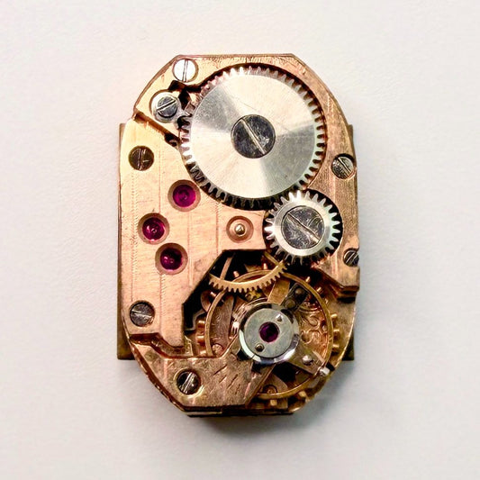 Elco HP 25 (Parrenin) Vintage Rectangular Watch Movement – 15 Jewels, 19.5 x 12. - image 1