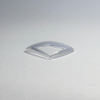 Tonneau / Barrel - Bottom Edge Curved (Both Sides) - G-S Flexo Acrylic Watch Crystals - Vintage New Old Stock