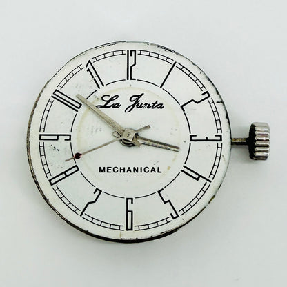 Vintage La Junta Mechanical Watch Movement Nanjing SN2 Working 29mm