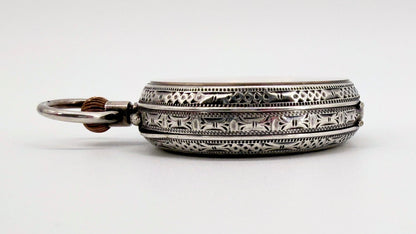 Antique Swiss 935 Silver Pocket Watch - Gédéon Thommen G.T. - Working