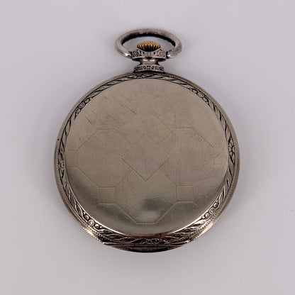 Lanco (Langendorf) Antique Swiss Pocket Watch, 25 Calibre, 49mm, Working - image 7