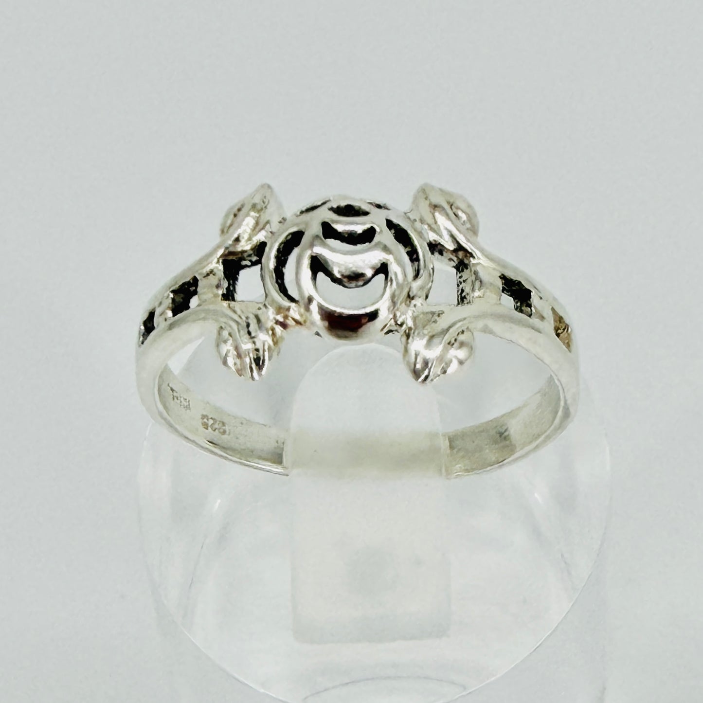 Vintage Kit Heath 925 Sterling Silver Celtic Knot Ring UK Size S KH-93