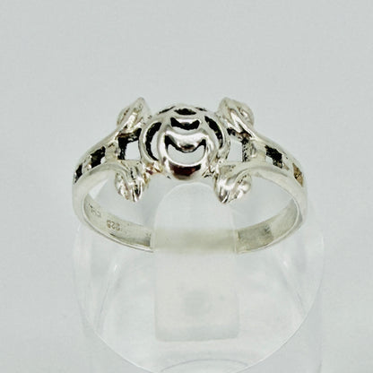 Vintage Kit Heath 925 Sterling Silver Celtic Knot Ring UK Size S KH-93