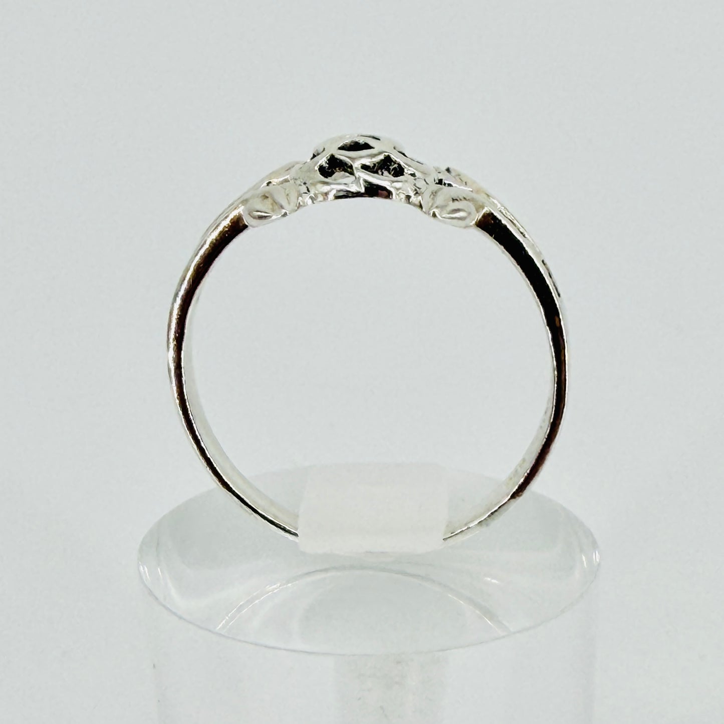 Vintage Kit Heath 925 Sterling Silver Celtic Knot Ring UK Size S KH-93