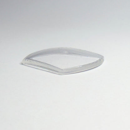 Tonneau / Barrel - Bottom Edge Curved (Both Sides) - G-S Flexo Acrylic Watch Crystals - Vintage New Old Stock