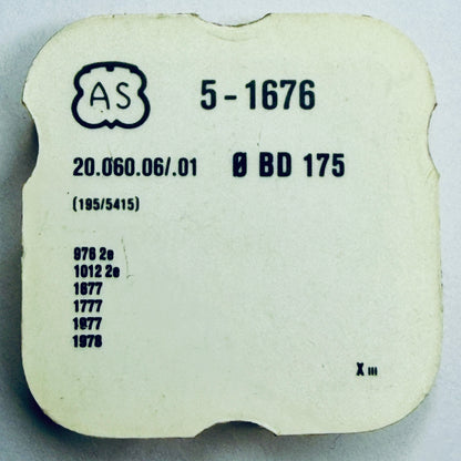 AS 1676 – Barrel Arbor & Screw - 20.060.06/.01 (195/5415)