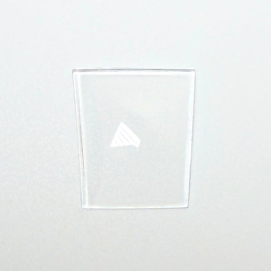 Fancy - Bottom Edge Curved (Long Sides) - G-S Flexo Acrylic Watch Crystals - Vintage New Old Stock